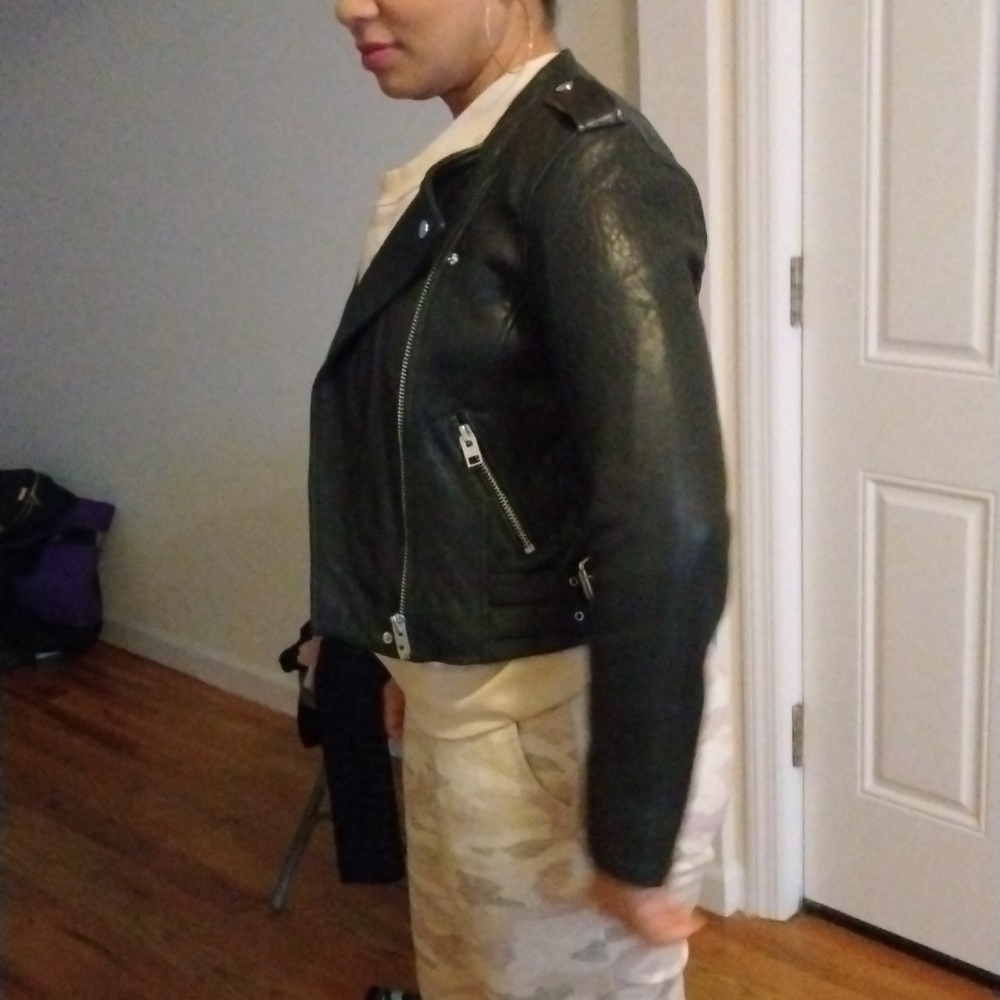 Leather jacket
